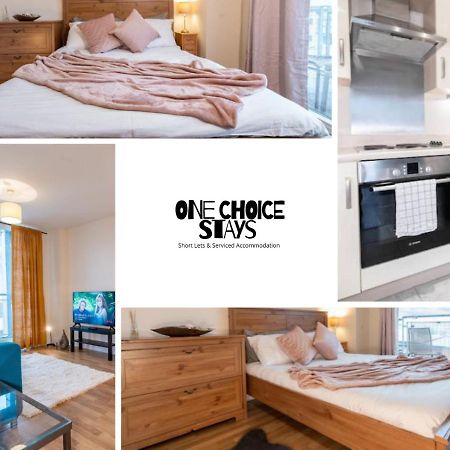 Cosy 2 Bedroom Apartment By One Choice Stays Serviced Accommodation Birmingham - City Centre - Wifi Luaran gambar