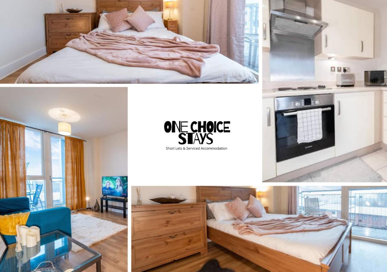 Cosy 2 Bedroom Apartment By One Choice Stays Serviced Accommodation Birmingham - City Centre - Wifi Luaran gambar