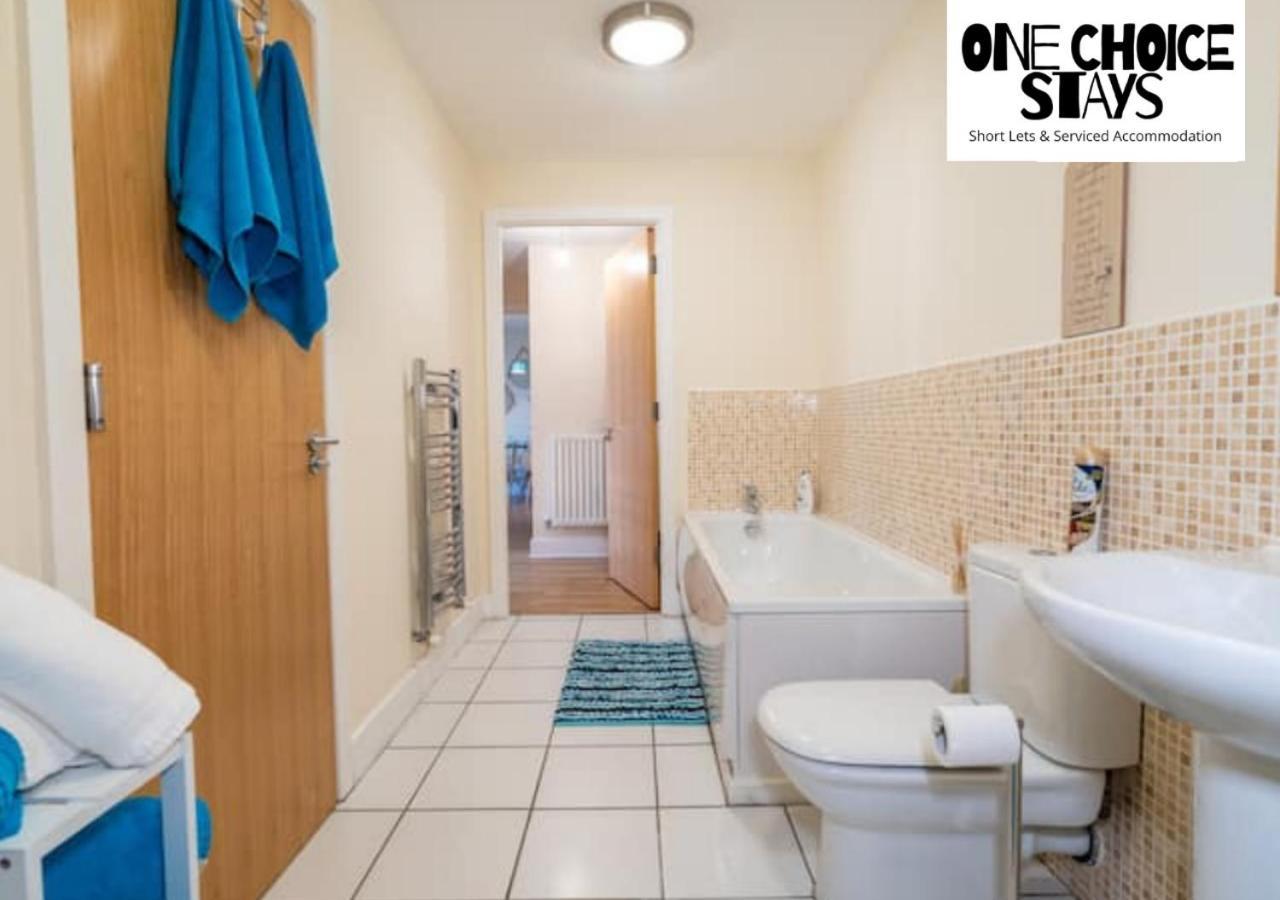 Cosy 2 Bedroom Apartment By One Choice Stays Serviced Accommodation Birmingham - City Centre - Wifi Luaran gambar