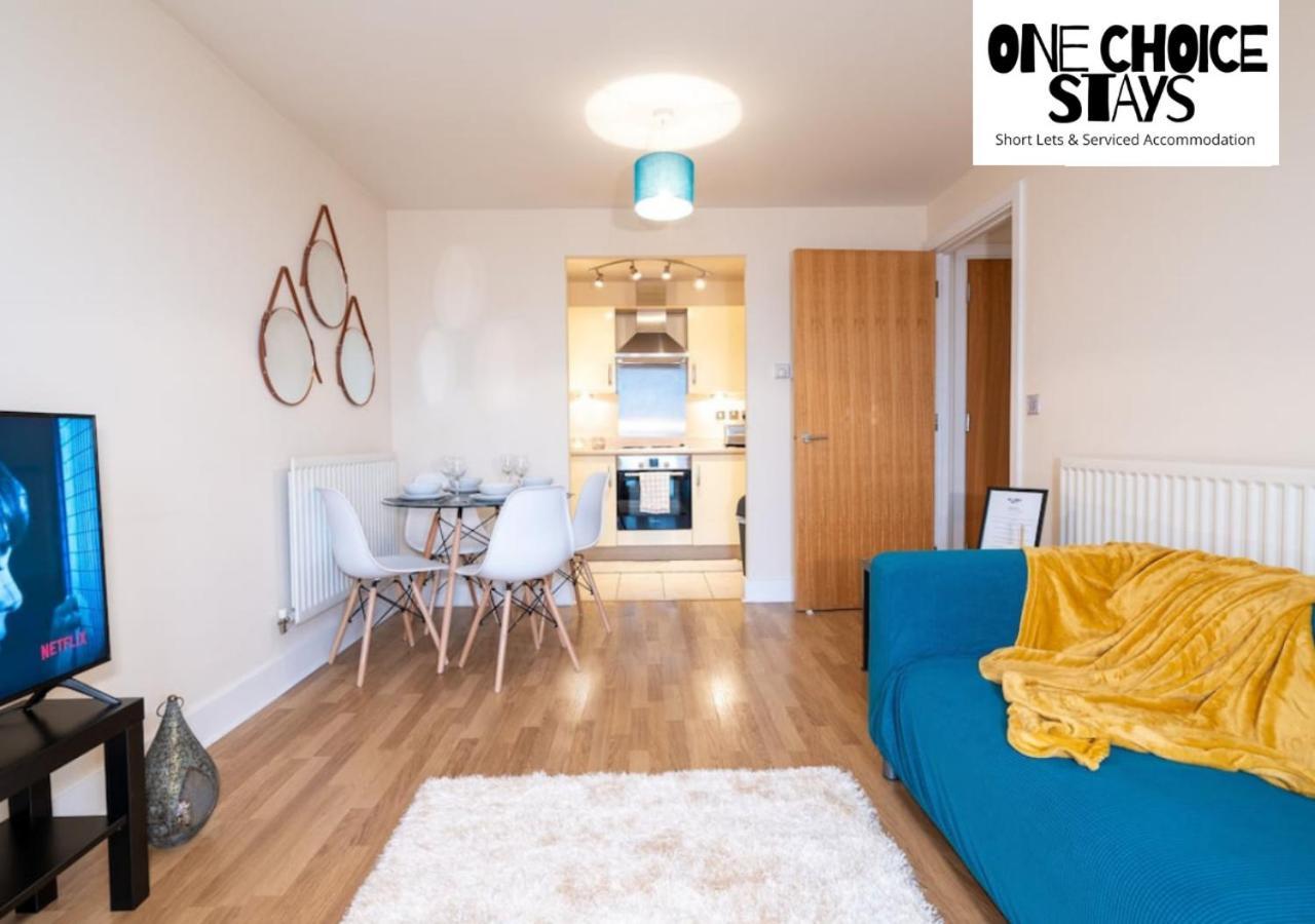 Cosy 2 Bedroom Apartment By One Choice Stays Serviced Accommodation Birmingham - City Centre - Wifi Luaran gambar