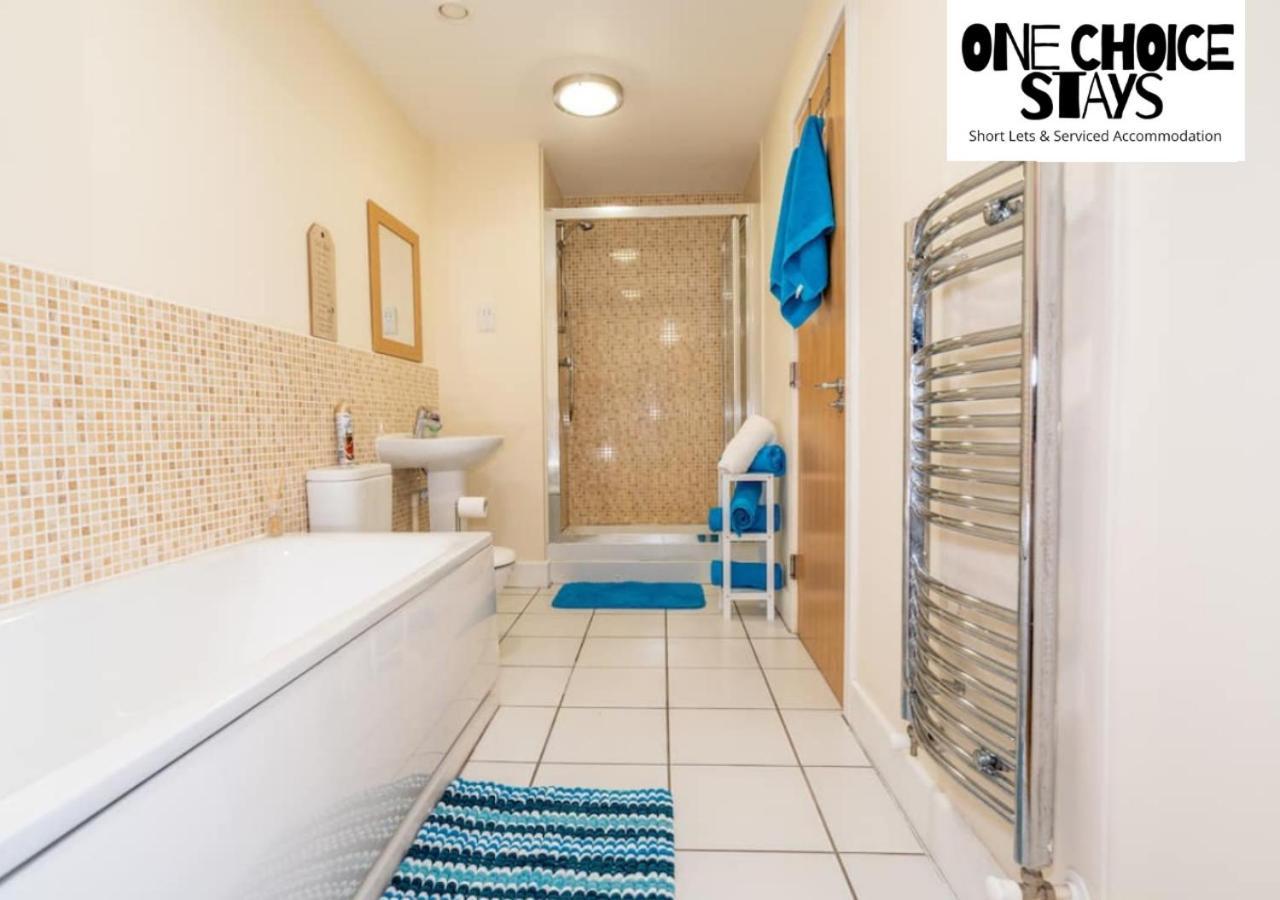 Cosy 2 Bedroom Apartment By One Choice Stays Serviced Accommodation Birmingham - City Centre - Wifi Luaran gambar